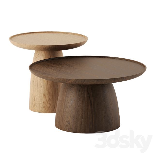 Oak coffee table